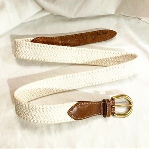 L.L. Bean Boothbay Braided Nautical Belt